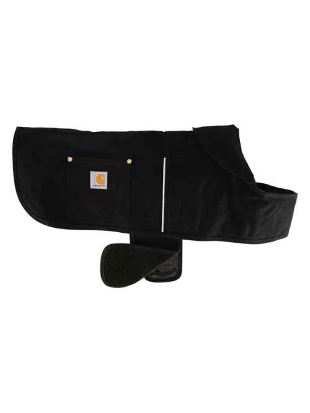Carhartt Small Dog Chore Coat Jacket Firm Duck Insulated Black Reflective Trim